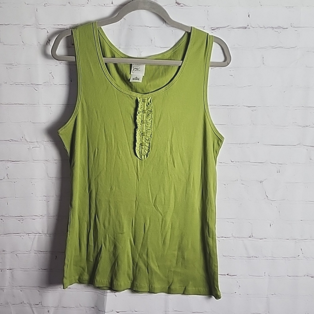 Just my size Green Tank Top NWOT